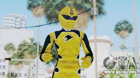Power Rangers Jungle Fury - Yellow para GTA San Andreas