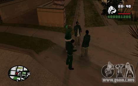 CJ Animation ped para GTA San Andreas