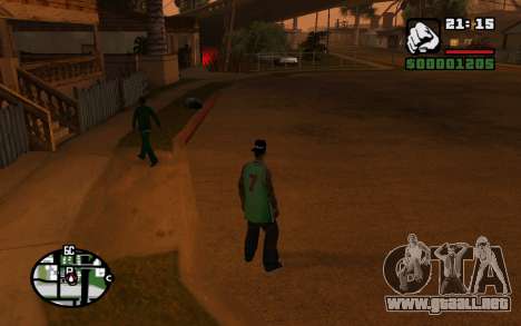 CJ Animation ped para GTA San Andreas