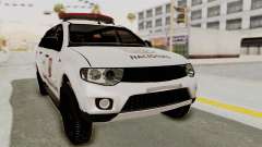 Mitsubishi Pajero Policia Nacional Paraguaya para GTA San Andreas