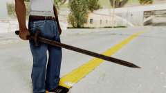 Skyrim Iron Sword para GTA San Andreas