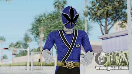 Power Rangers Samurai - Blue para GTA San Andreas