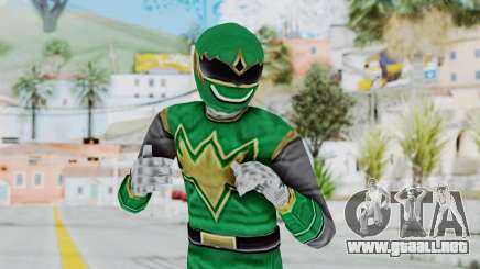Power Rangers Ninja Storm - Green para GTA San Andreas