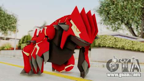 Mega Groudon para GTA San Andreas