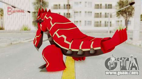 Mega Groudon para GTA San Andreas