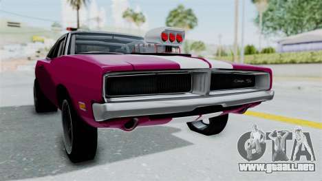 Dodge Charger 1969 Drag para GTA San Andreas