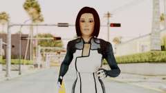 Mass Effect 3 Dr. Eva New Short Hair para GTA San Andreas
