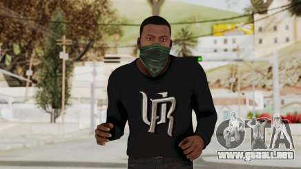 GTA 5 Franklin v1 para GTA San Andreas