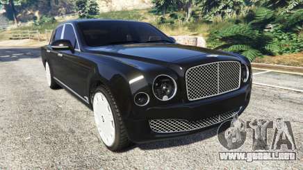 Bentley Mulsanne 2010 para GTA 5