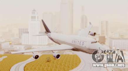 Boeing 747-400 United Airlines para GTA San Andreas
