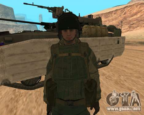 Las fuerzas especiales de la Federación de rusia para GTA San Andreas