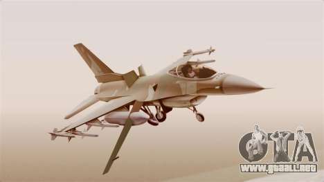 F-16A General Dynamics Chadian Air Force para GTA San Andreas