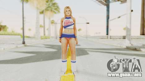 DoA Cheerleader Lisa para GTA San Andreas