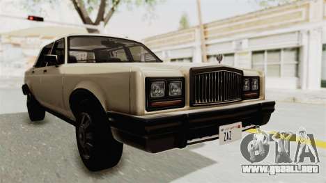 GTA 4.5 Greenwood v.0.9 para GTA San Andreas