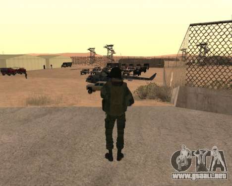 Las fuerzas especiales de la Federación de rusia para GTA San Andreas