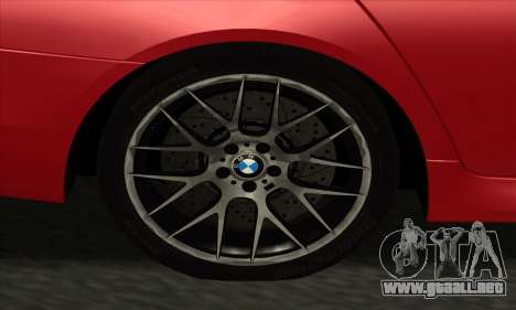 BMW M5 F10 2012 para GTA San Andreas