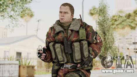 Battery Online Russian Soldier 9 v2 para GTA San Andreas