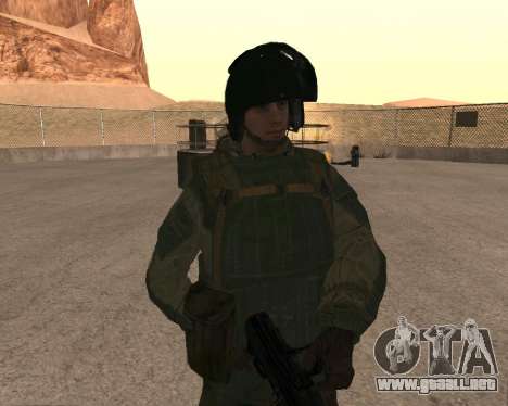 Las fuerzas especiales de la Federación de rusia para GTA San Andreas