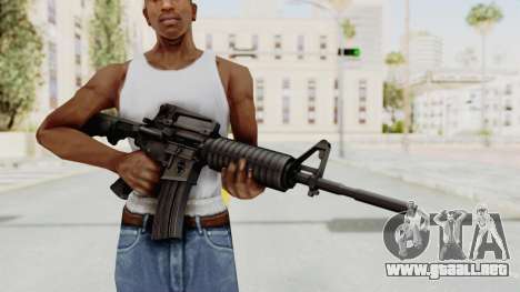 HD M4 v1 para GTA San Andreas