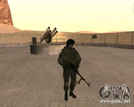 Las fuerzas especiales de la Federación de rusia para GTA San Andreas