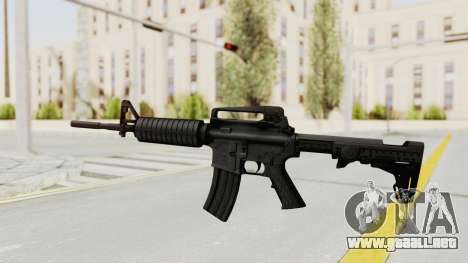 HD M4 v1 para GTA San Andreas