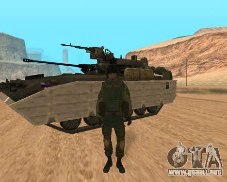 Las fuerzas especiales de la Federación de rusia para GTA San Andreas