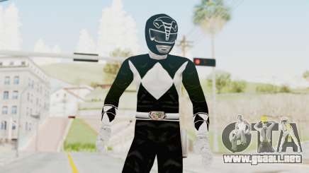 Mighty Morphin Power Rangers - Black para GTA San Andreas