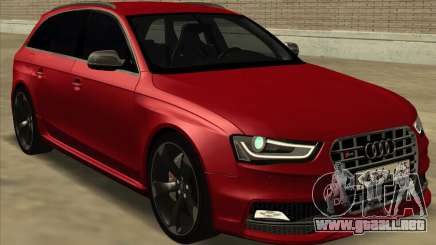 Audi S4 Avant para GTA San Andreas