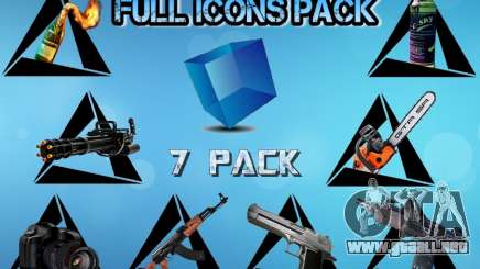 Full Icons Pack para GTA San Andreas