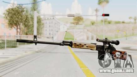 Sniper with New Realistic Crosshair para GTA San Andreas