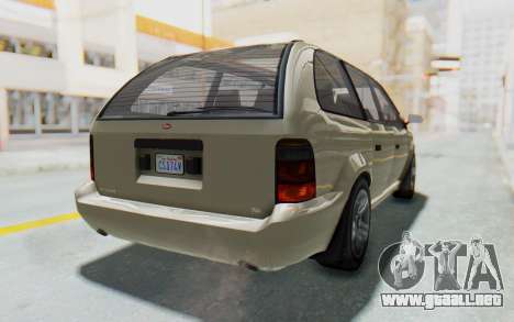 GTA 5 Vapid Minivan IVF para GTA San Andreas