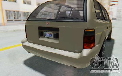 GTA 5 Vapid Minivan IVF para GTA San Andreas