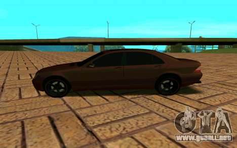 Mercedes S600 W220 JoRick Revazov para GTA San Andreas