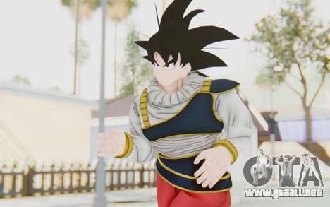 Dragon Ball Xenoverse Goku Yardrat Clothes para GTA San Andreas