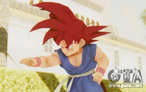 Dragon Ball Xenoverse Goku Kid GT SSG para GTA San Andreas