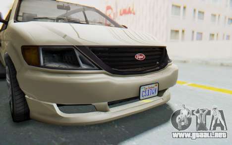 GTA 5 Vapid Minivan IVF para GTA San Andreas