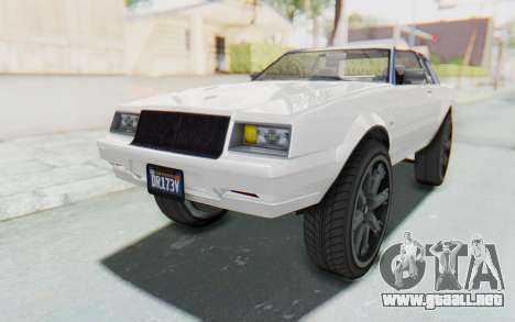 GTA 5 Willard Faction Custom Donk v2 para GTA San Andreas
