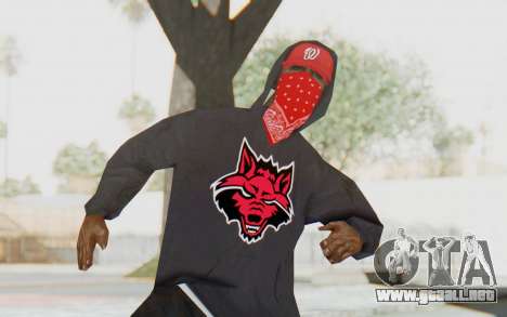 TheWOLF Skin para GTA San Andreas