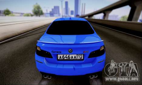 BMW M5 F10 G-Power para GTA San Andreas