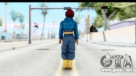 Dragon Ball Xenoverse Future Trunks SSG para GTA San Andreas