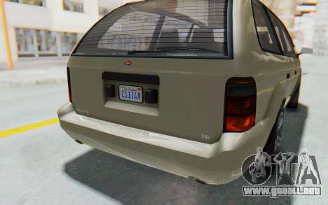 GTA 5 Vapid Minivan IVF para GTA San Andreas