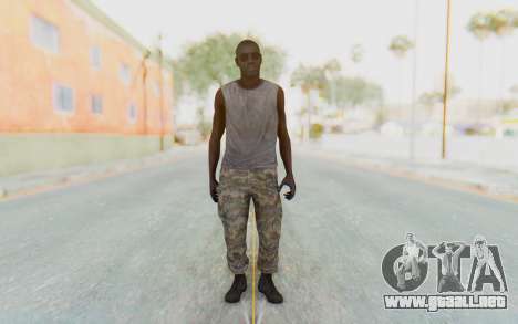 CoD MW3 Africa Militia v5 para GTA San Andreas