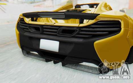 McLaren 650S Spyder ZenWorks para GTA San Andreas