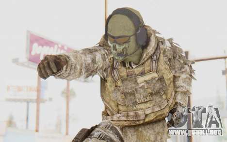 COD MW2 Ghost Sniper Desert Camo para GTA San Andreas