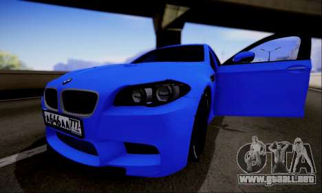 BMW M5 F10 G-Power para GTA San Andreas