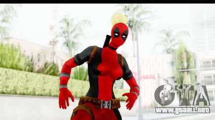 Marvel Heroes - Lady Deadpool para GTA San Andreas