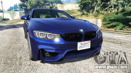 BMW M4 2015 v0.01 para GTA 5