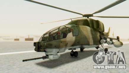WZ-19 Attack Helicopter Asian para GTA San Andreas