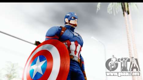 Marvel Heroes - Capitan America CW para GTA San Andreas