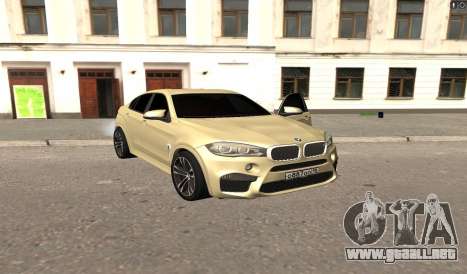 BMW X6M Bulkin para GTA San Andreas